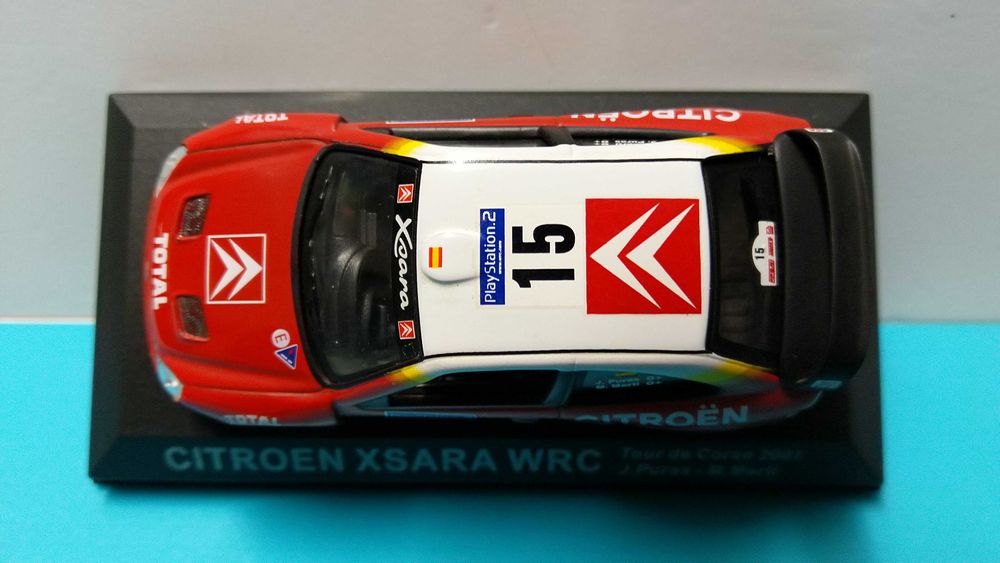 Citroen Xsara WRC #15 : Winner Rally Córsega 2001 - Altaya esc 1/43