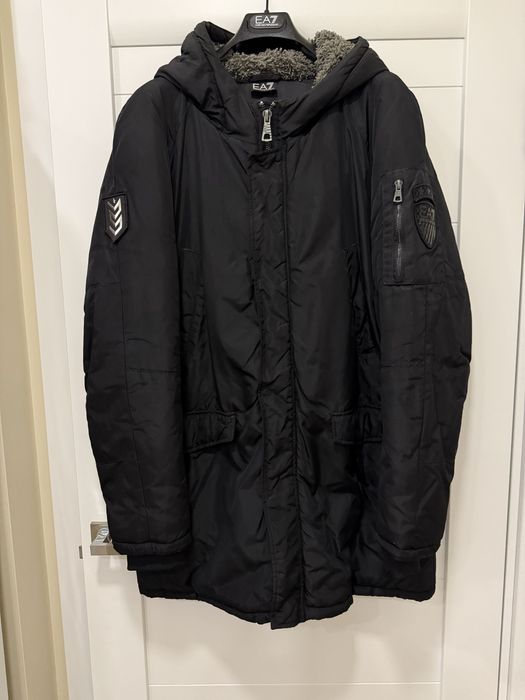 Чоловічий пуховік Emporio Armani подовжений Xl