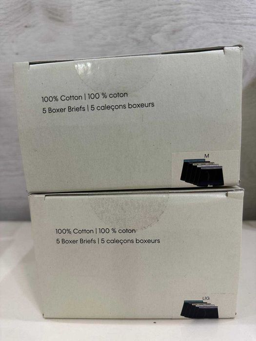 Набір чоловічі боксери Calvin Klein упаковка 5 штук чорні