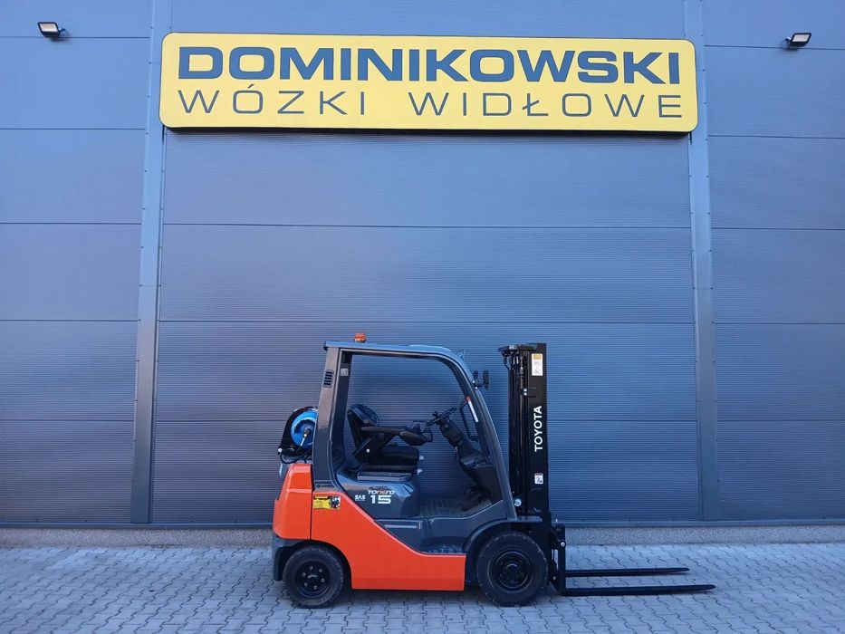 Toyota 02-8FGF15  wózek widłowy 2018R. LPG duplex WYNAJEM SPRZEDAŻ SERWIS