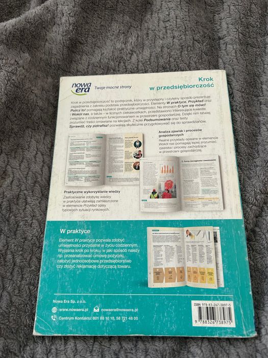 krok w przedsiębiorczość podręcznik liceum technikum nowe wydanie