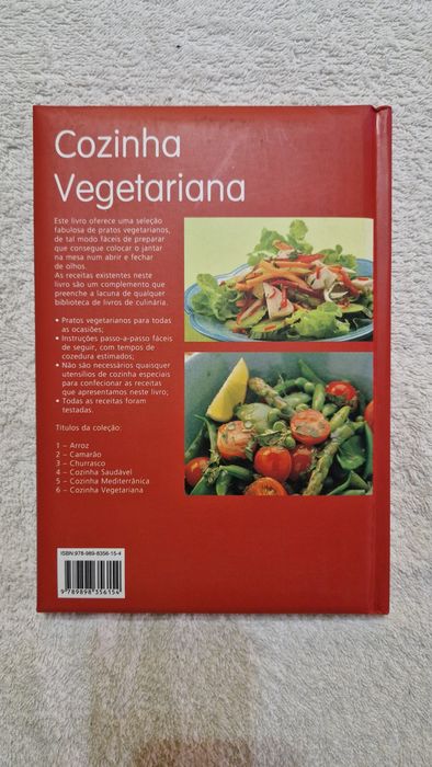 Livro Cozinha Vegetariana