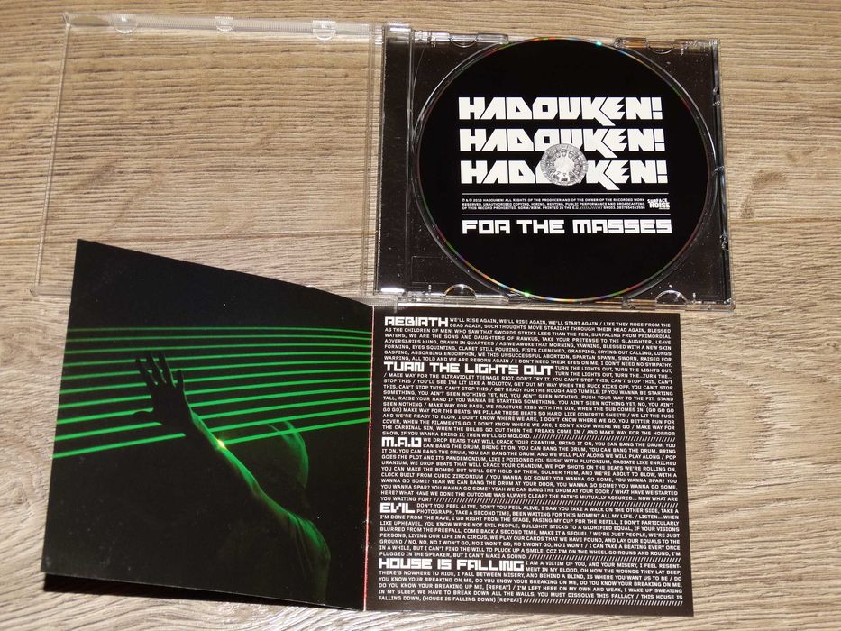 Hadouken!  For The Masses CD