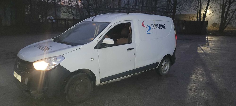 2014 DACIA DOKKER 1.6 GAZ Navi Bagażnk  Na części  Zamiana