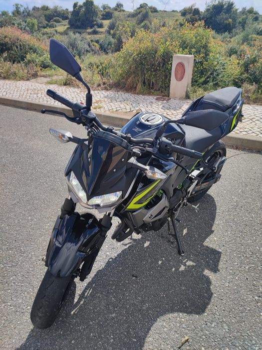Kawasaki Z400 — 2021 | 17.000 km | Carta A2