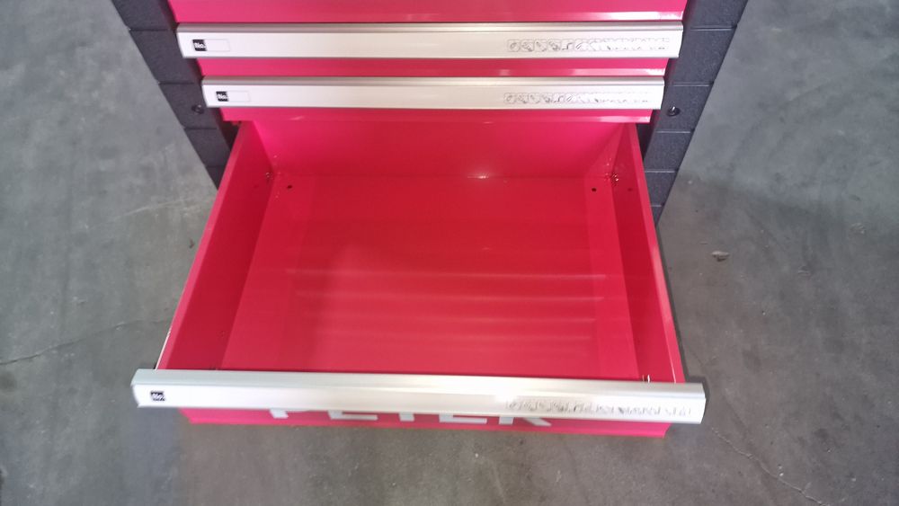 Carro com 7 gavetas 4 com ferramentas incluídas Peter