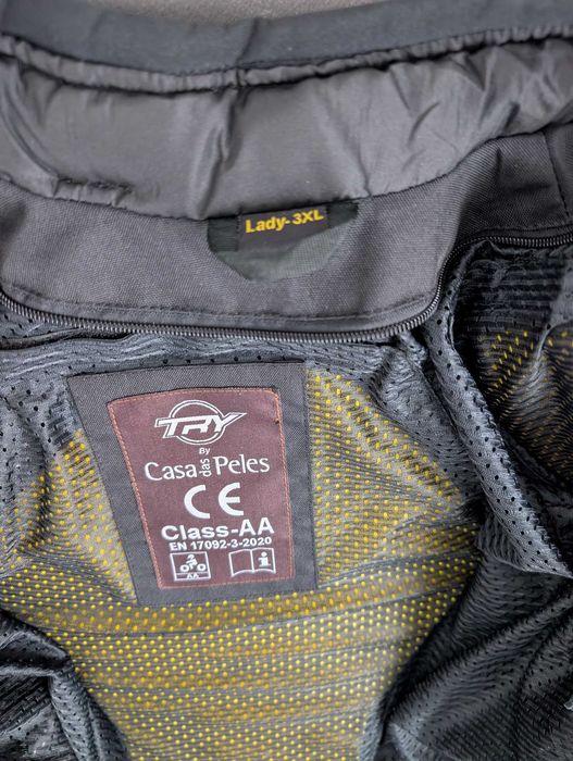 Casaco motard para senhora.