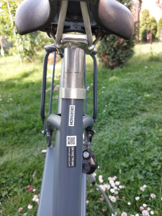 Rower miejski Elops 120 niska rama Decathlon wygodny