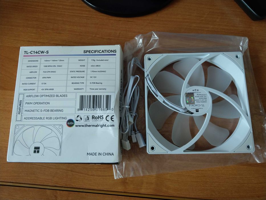 Wentylator Thermalright 14cm PWM ARGB