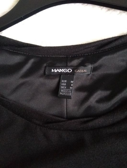 Vestido preto Mango