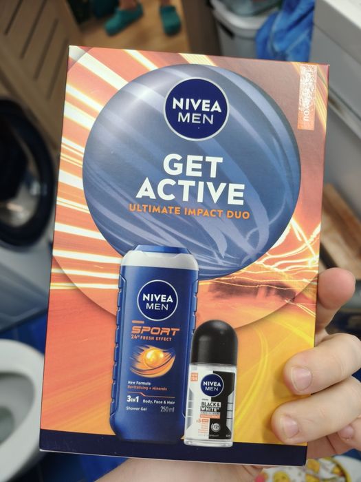 Zestaw kosmetyków Nivea men get active