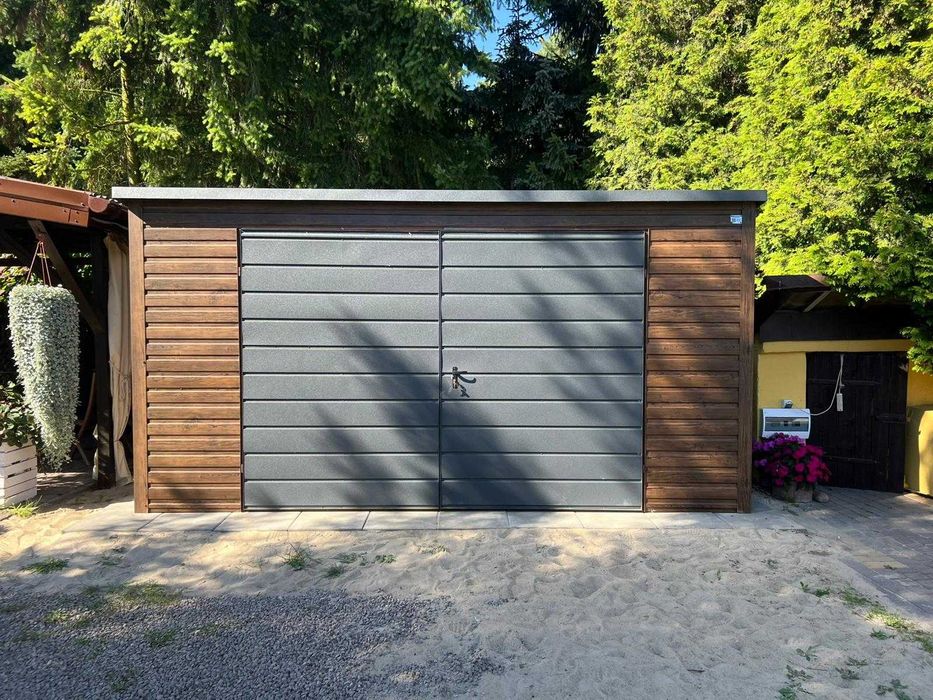 Garaż blaszany 5x5