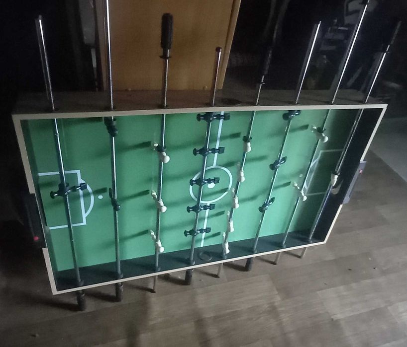 Stół wielofunkcyjny 10 w 1 piłkarzyki, bilard, ping-pong, kości, warcaby EV-SW-10/1