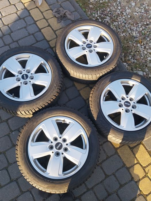 Oryginalne Felgi Aluminiowe Mini Cooper R16 5x112 7J ET 52