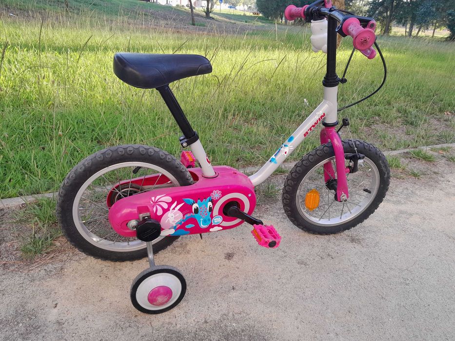 Bicicleta Menina Btwin Rosa