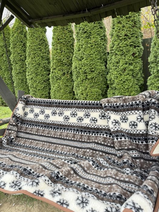 Ковдра з овчини ,тепла ковдра