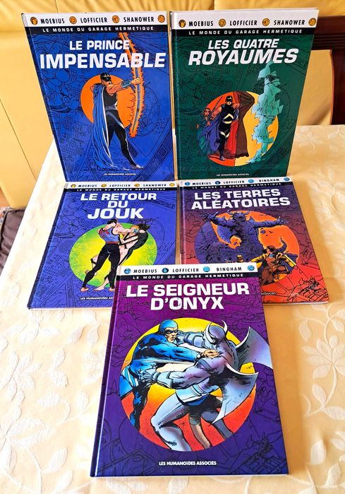Livros BD - Moebius - Le Monde du Garage Hérmetique (francês)