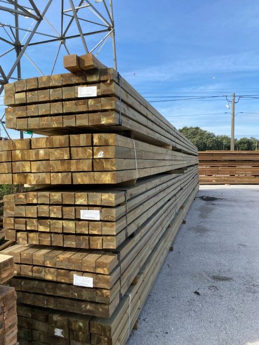 Vigas Lameladas Tratadas de Casquinha Vermelha TOP