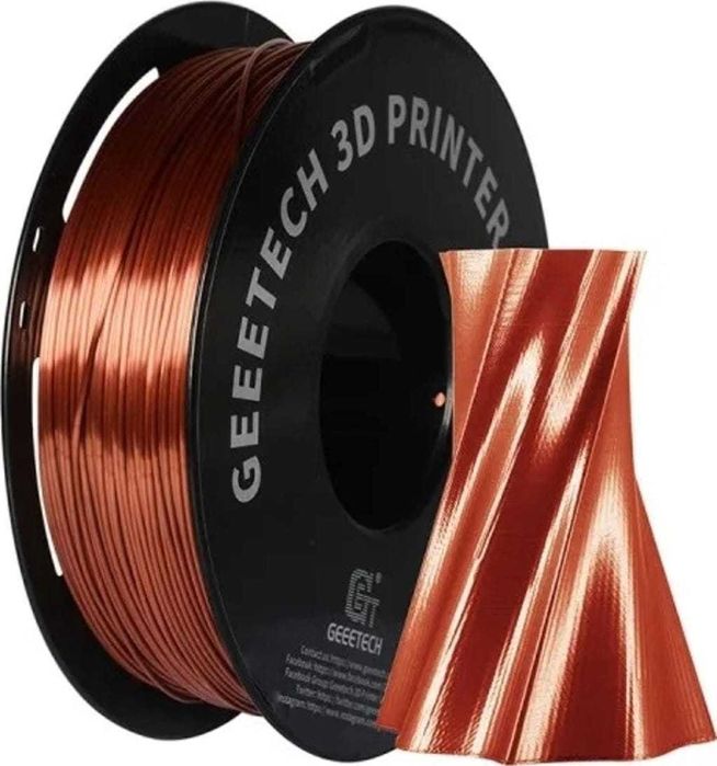 Filamento Pla 1,75mm GeeeTech Silk Copper