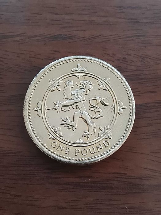 Moeda de 1 Libra de 1994 - Elisabett II - valiosa