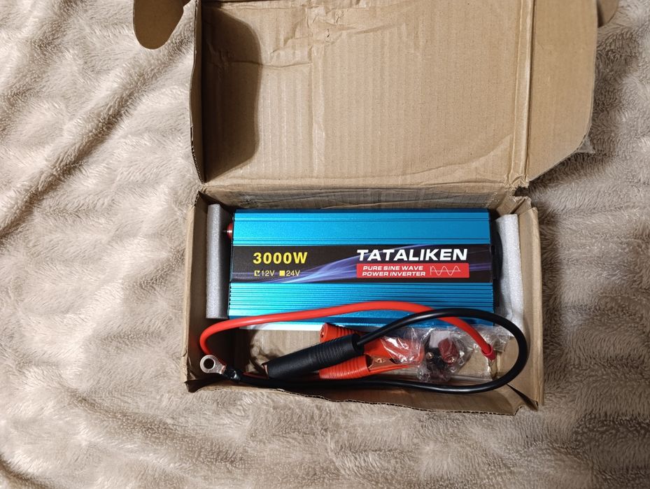 Інвентор TATALIKEN  3000W 12V чистий синус , для котла, холодильника