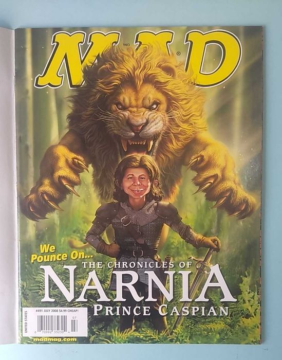 Revistas MAD edição americana. Vários números. 5EUR cada.