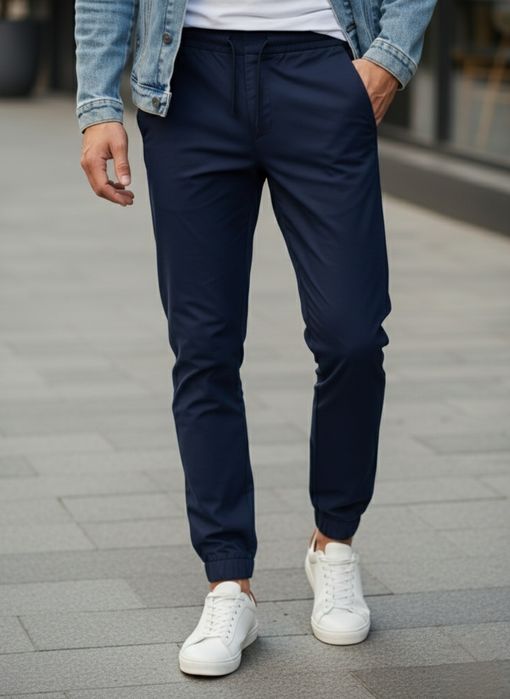 Чоловічі штани H&M Slim Fit "Smart-Casual"- Вовна/Еластан для комфорту