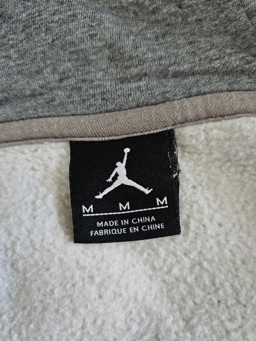 Bluza z kapturem Air Jordan Jumpman Nike Swoosh Rozmiar M Szara