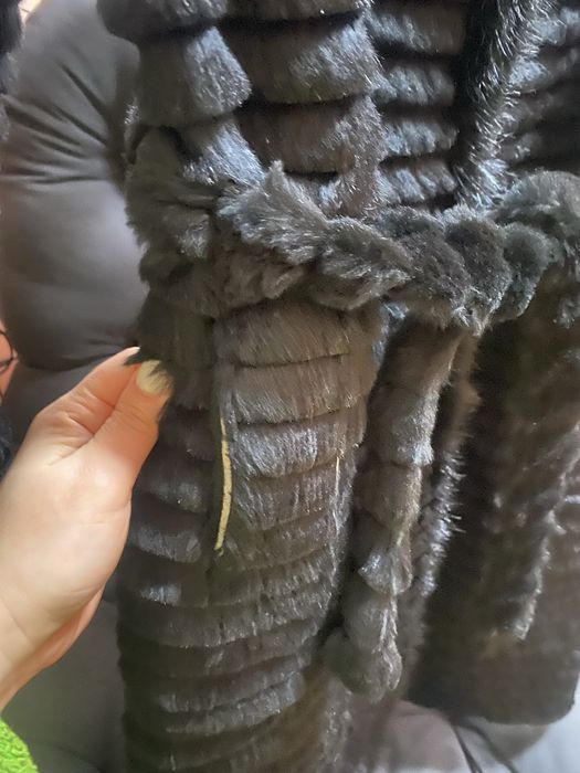 Шуба стрижений кролик