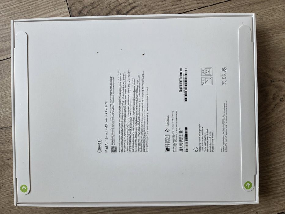 Apple iPad Air 13" M3 | 256GB | Wi-Fi + Cellular (5G) | NOWY, ZAFOLIOWANY