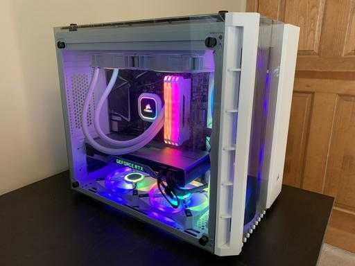 Obudowa Corsair Crystal 280X TG RGB Biała Micro Tower (micro ATX)