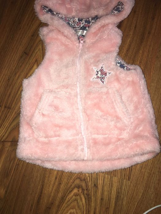 bezrękawnik dla dziewczynki