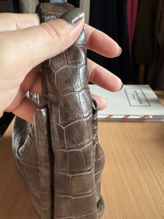 Міні сумочка в шоколадному кольрі