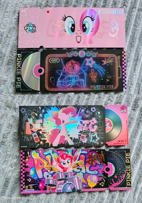 музичні карти Млп та бокс карт My Little Pony