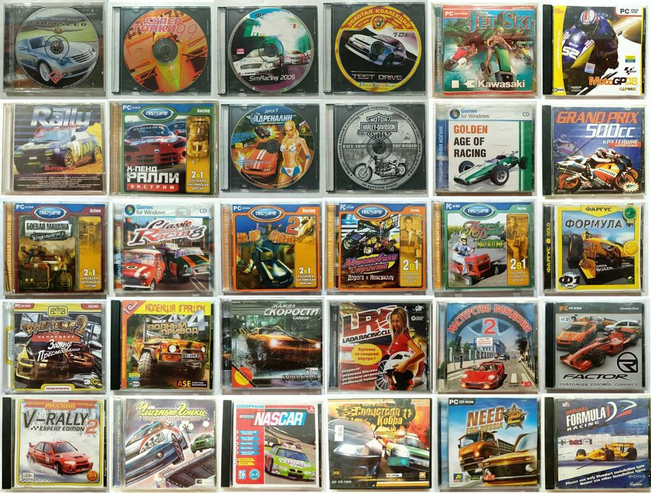 Автогонки из личной коллекции: 38 грн. - CD / DVD / пластинки