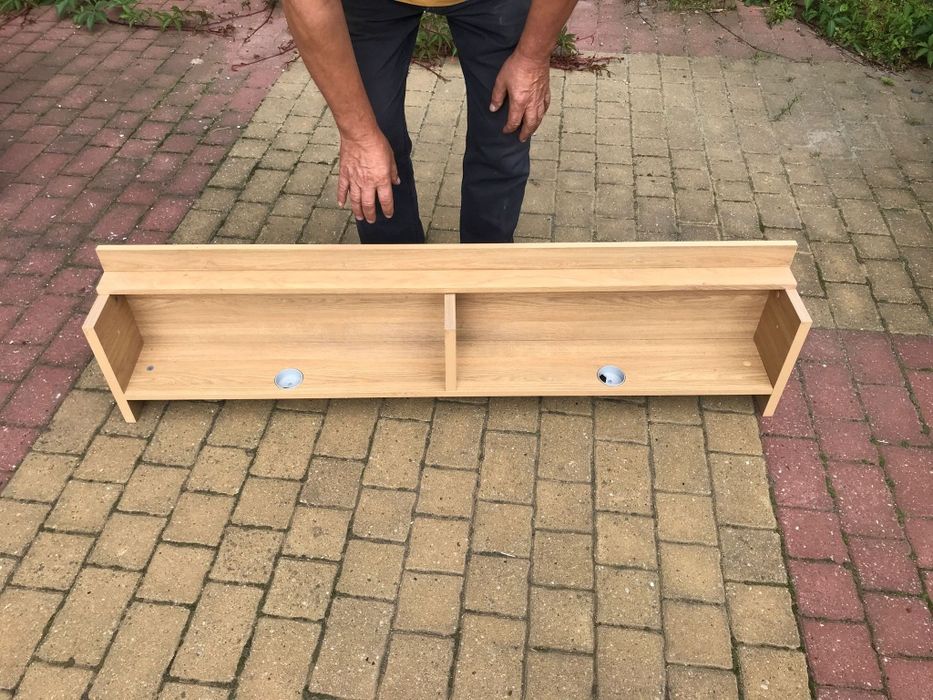 Półki z drewna solidne