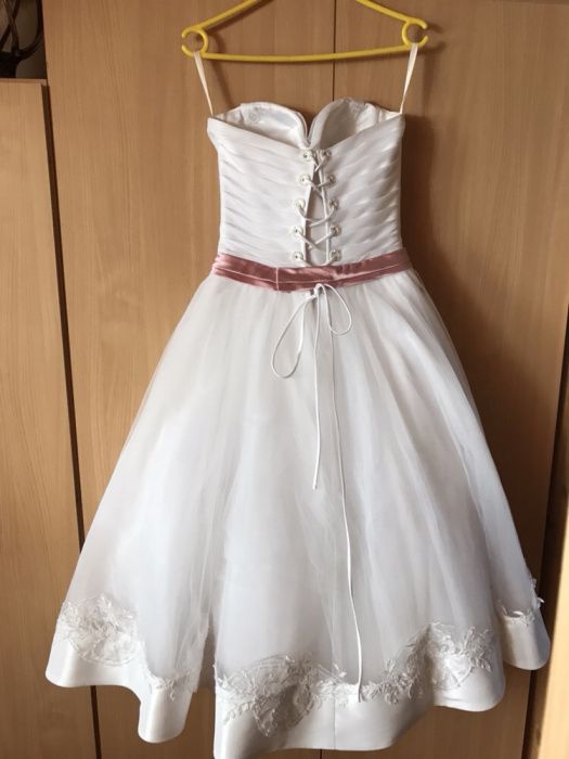 Suknia ślubna 38 / 40 Sposabella krótka 3/4