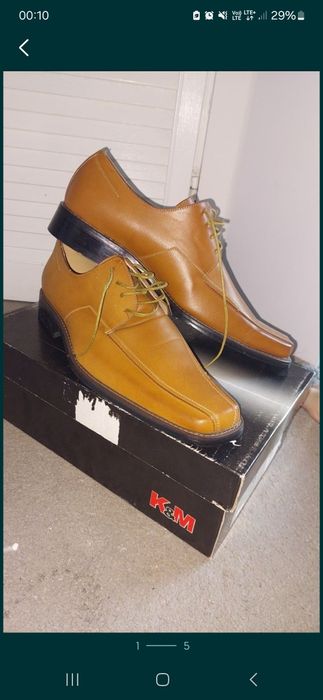 Buty męskie skurzane