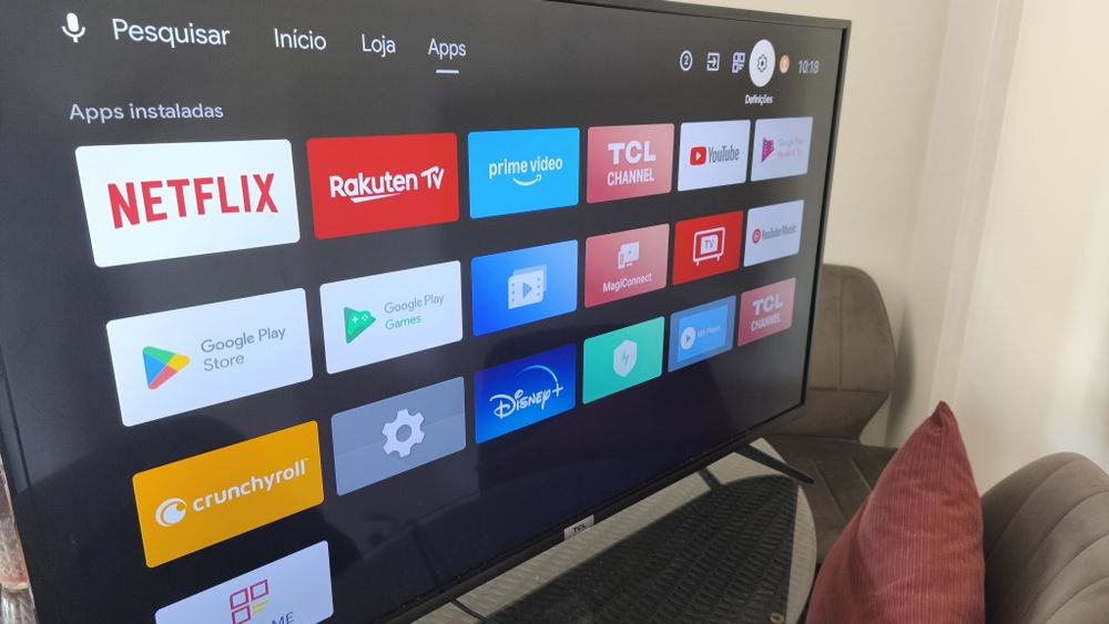 Android TV TCL (quase nova)