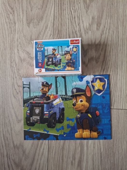 Zestaw puzzli MINI-MAXI Pidżamersi, Psi patrol