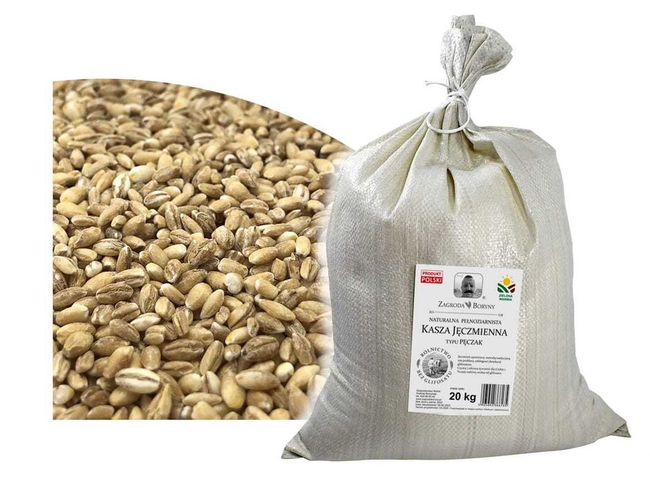 KASZA Jęczmienna Pęczak Warmia bez glifosatu 20 KG