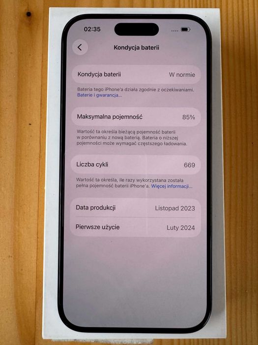 Iphone 15 Pro 128GB