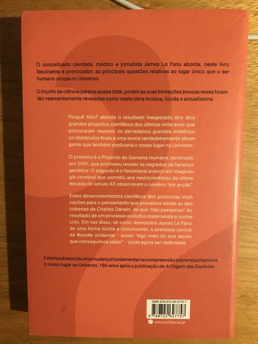 Livro “Porquê Nós?”