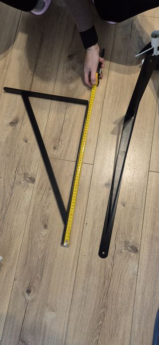 4 Suporte para prateleira reforçado aço Dolmen