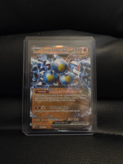 Pokemon karta oryginalna Sandy Shocks EX 056/131