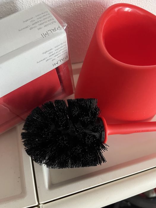 Conjunto a  estrear: piaçaba e porta-rolo