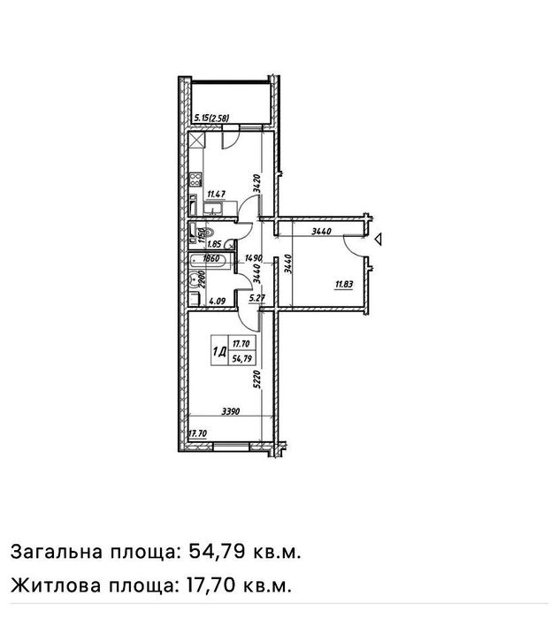 Єоселя ВПО Укргаз Ощад ДЕСНЯНСЬКИЙ 55м з ремонтом Електротехнічна Закр