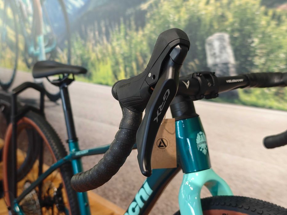 Nowy rower gravel Bianchi Arcadex AL 2026 Celeste VELOPOLIS RATY 0%