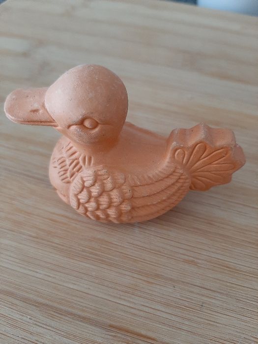 Animais em miniatura barro