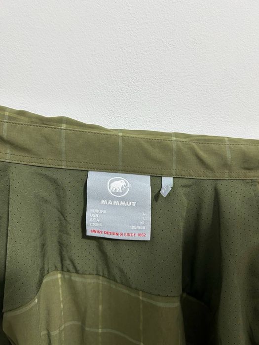 Сорочка Mammut оливкова